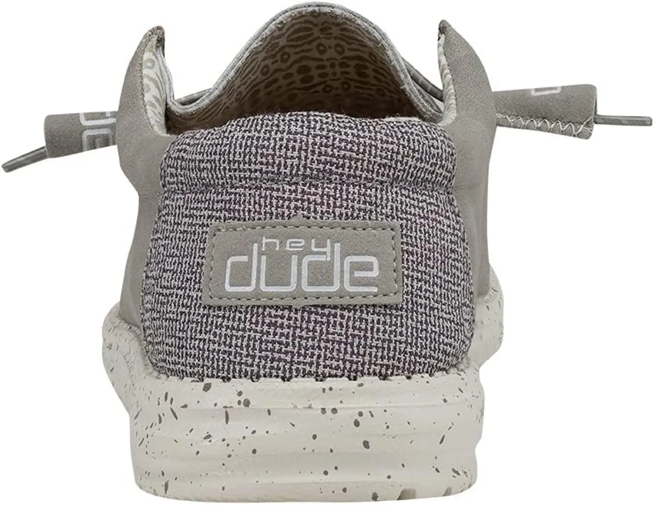 Hey Dude Men's Wally Recycled Leather | Men’s Shoes | Men's Lace Up Loafers | Comfortable & Light-Weight