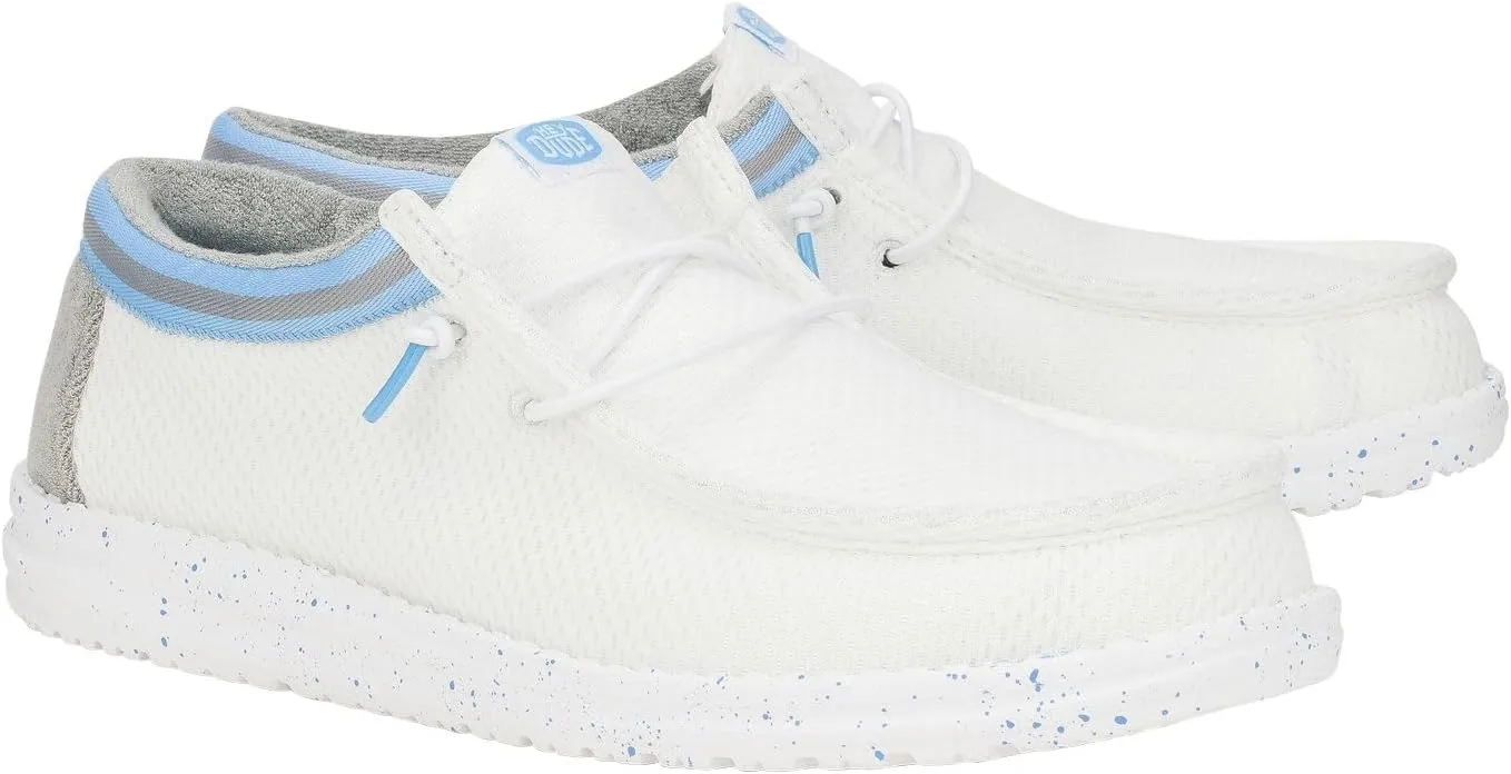Hey Dude Men's Wally Varsity Jersey, Men’s Shoes, Men's Slip-on Loafers, Comfortable & Light-Weight