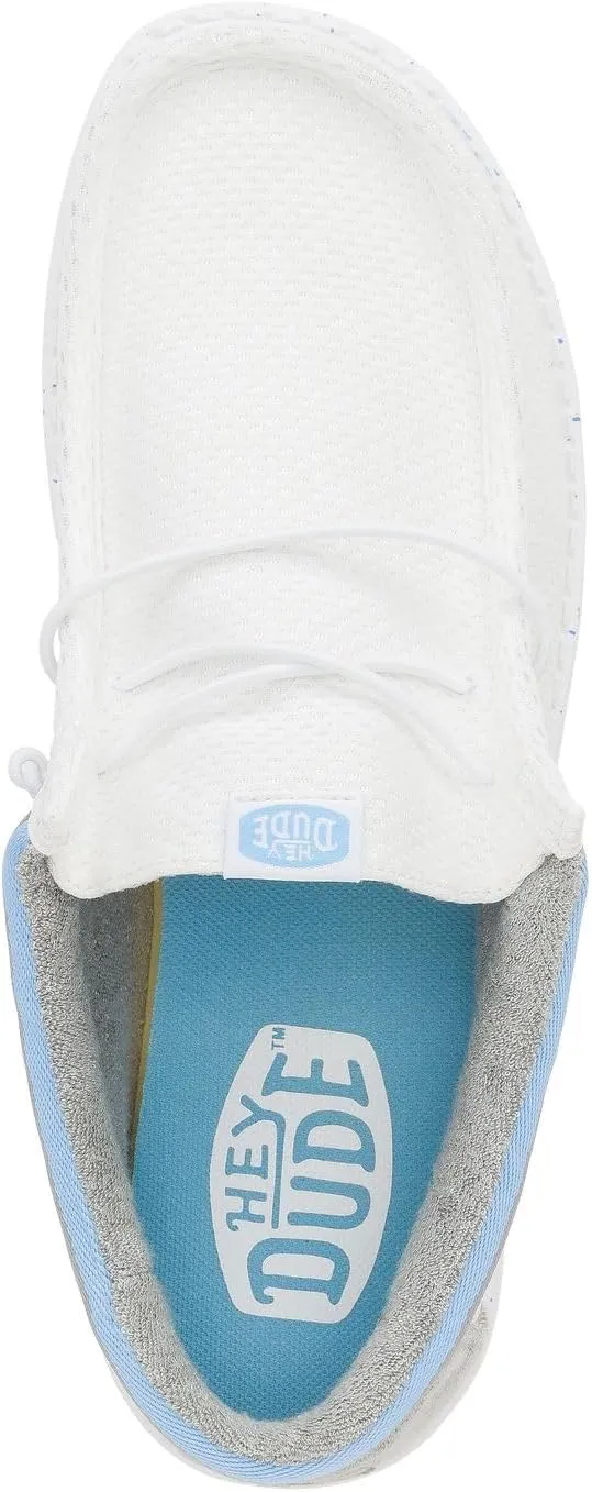 Hey Dude Men's Wally Varsity Jersey, Men’s Shoes, Men's Slip-on Loafers, Comfortable & Light-Weight