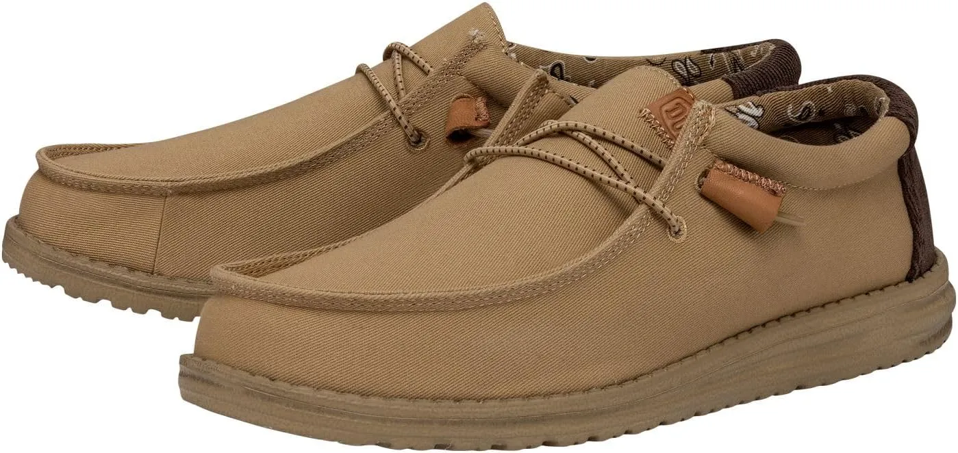 Hey Dude Men's Wally Workwear | Men’s Shoes | Men's Slip-on Loafers | Comfortable & Light-Weight