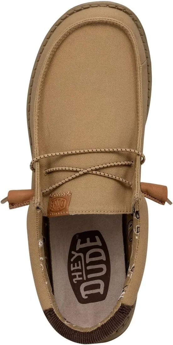 Hey Dude Men's Wally Workwear | Men’s Shoes | Men's Slip-on Loafers | Comfortable & Light-Weight