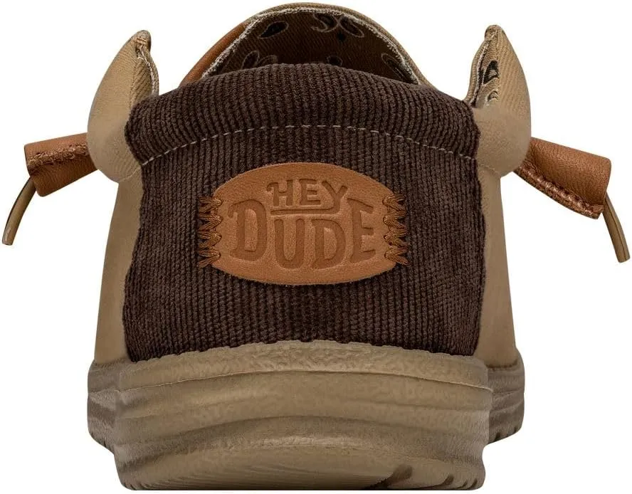 Hey Dude Men's Wally Workwear | Men’s Shoes | Men's Slip-on Loafers | Comfortable & Light-Weight