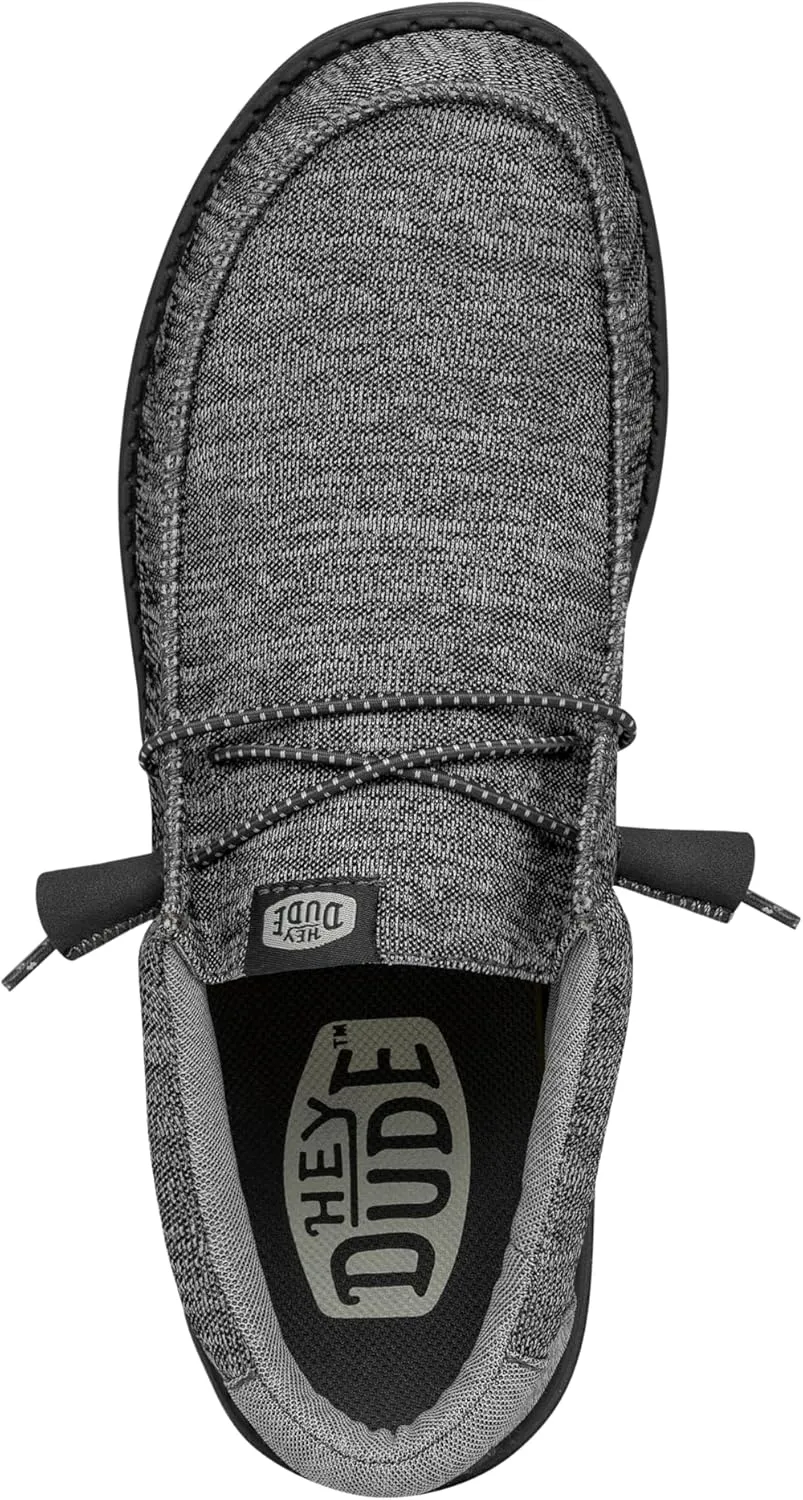 Hey Dude Wally Sport Knit | Men's Loafers | Men's Slip On Shoes | Comfortable & Light Weight