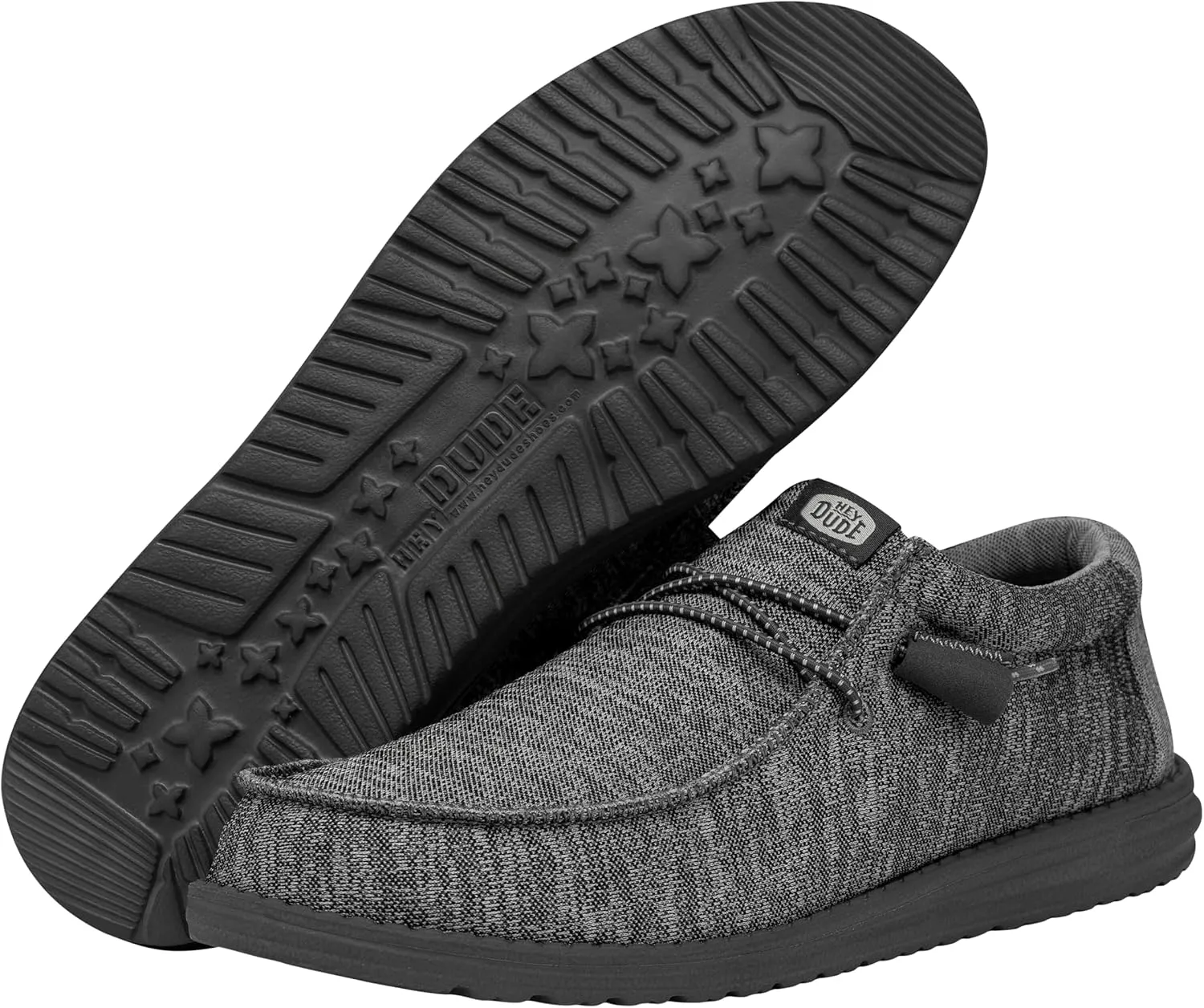 Hey Dude Wally Sport Knit | Men's Loafers | Men's Slip On Shoes | Comfortable & Light Weight