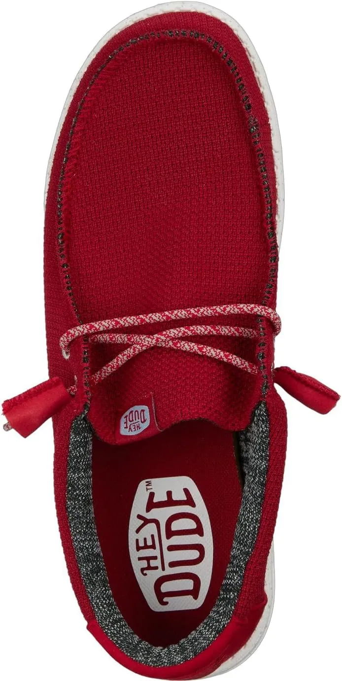 Hey Dude Wally Sport Mesh | Men's Shoes | Men's Slip On Loafers | Comfortable & Light-Weight