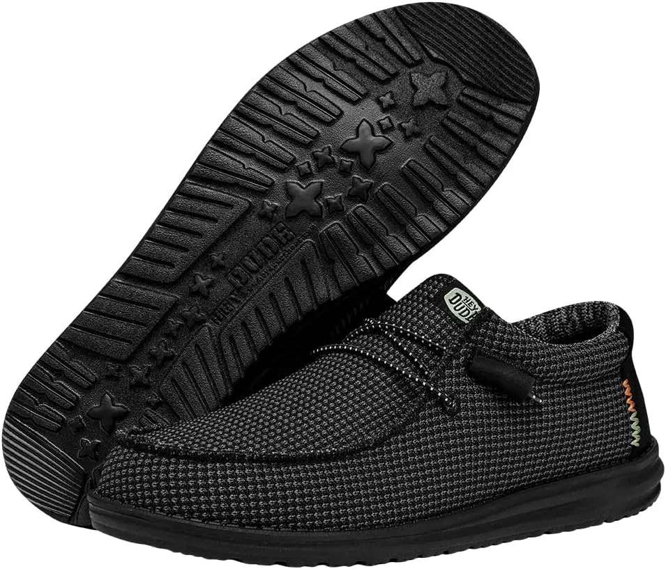 Hey Dude Wally Sport Mesh | Men's Shoes | Men's Slip On Loafers | Comfortable & Light-Weight
