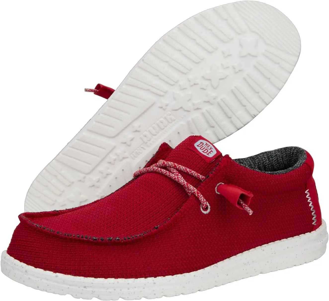 Hey Dude Wally Sport Mesh | Men's Shoes | Men's Slip On Loafers | Comfortable & Light-Weight