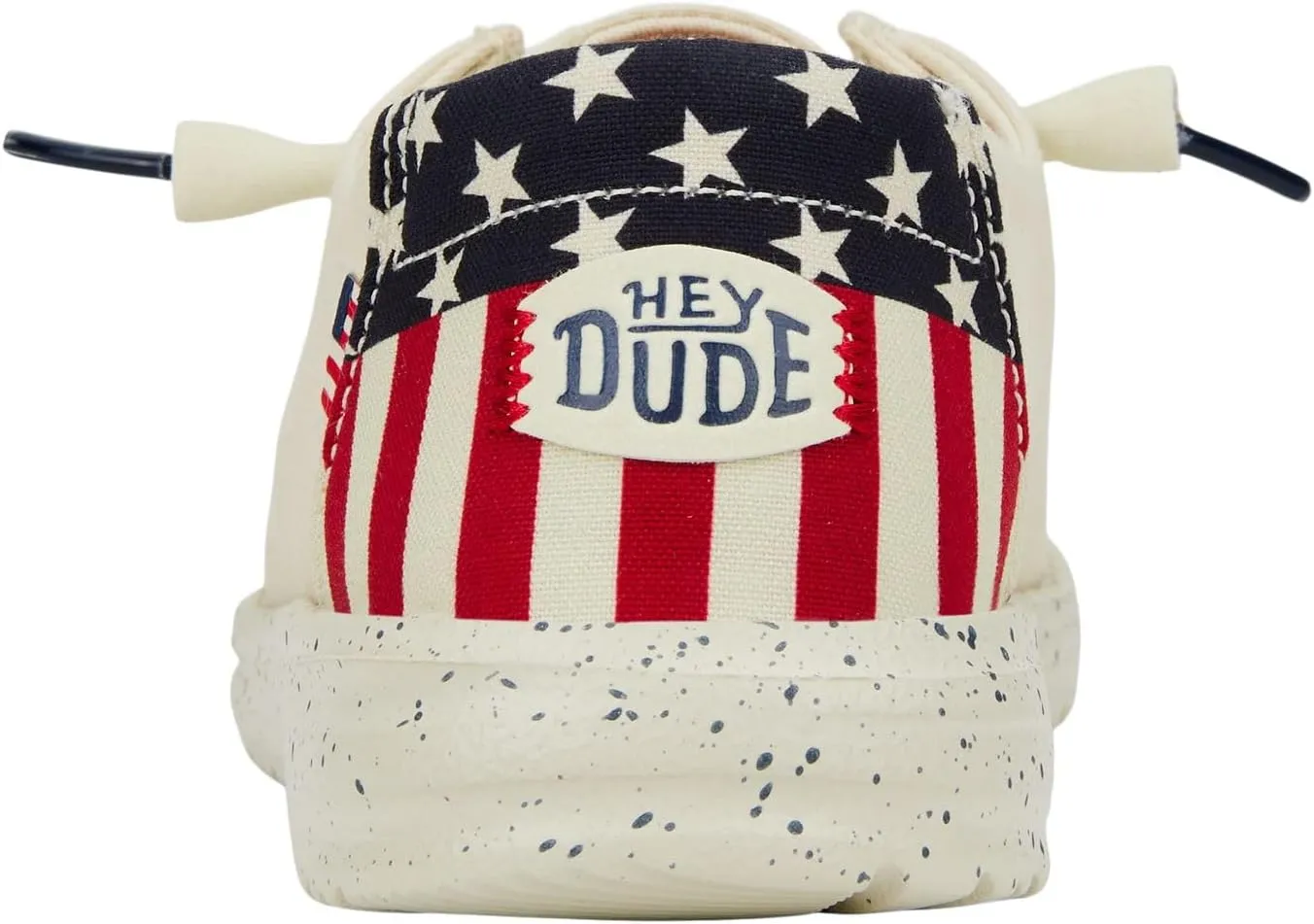 Hey Dude Wendy Americana Splatter, Women’s Shoes, Women’s Slip-on Loafers, Comfortable & Light-Weight
