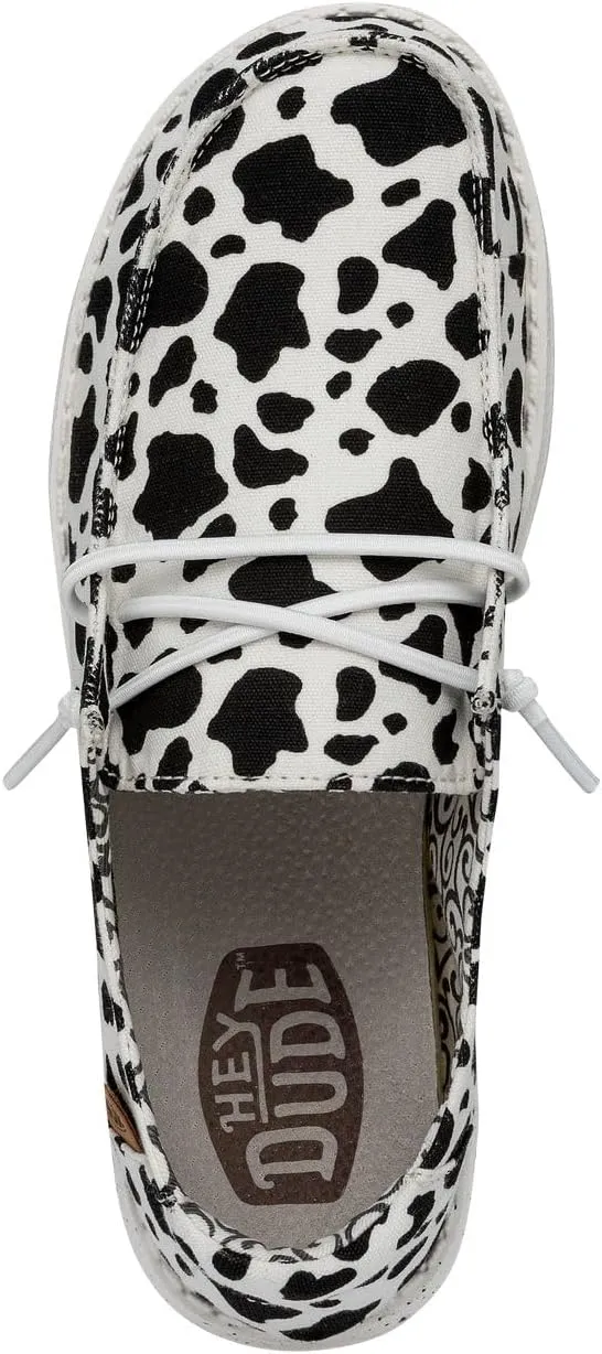 Hey Dude Wendy Milky Way, Women’s Shoes, Women’s Slip-on Loafers, Comfortable & Light-Weight