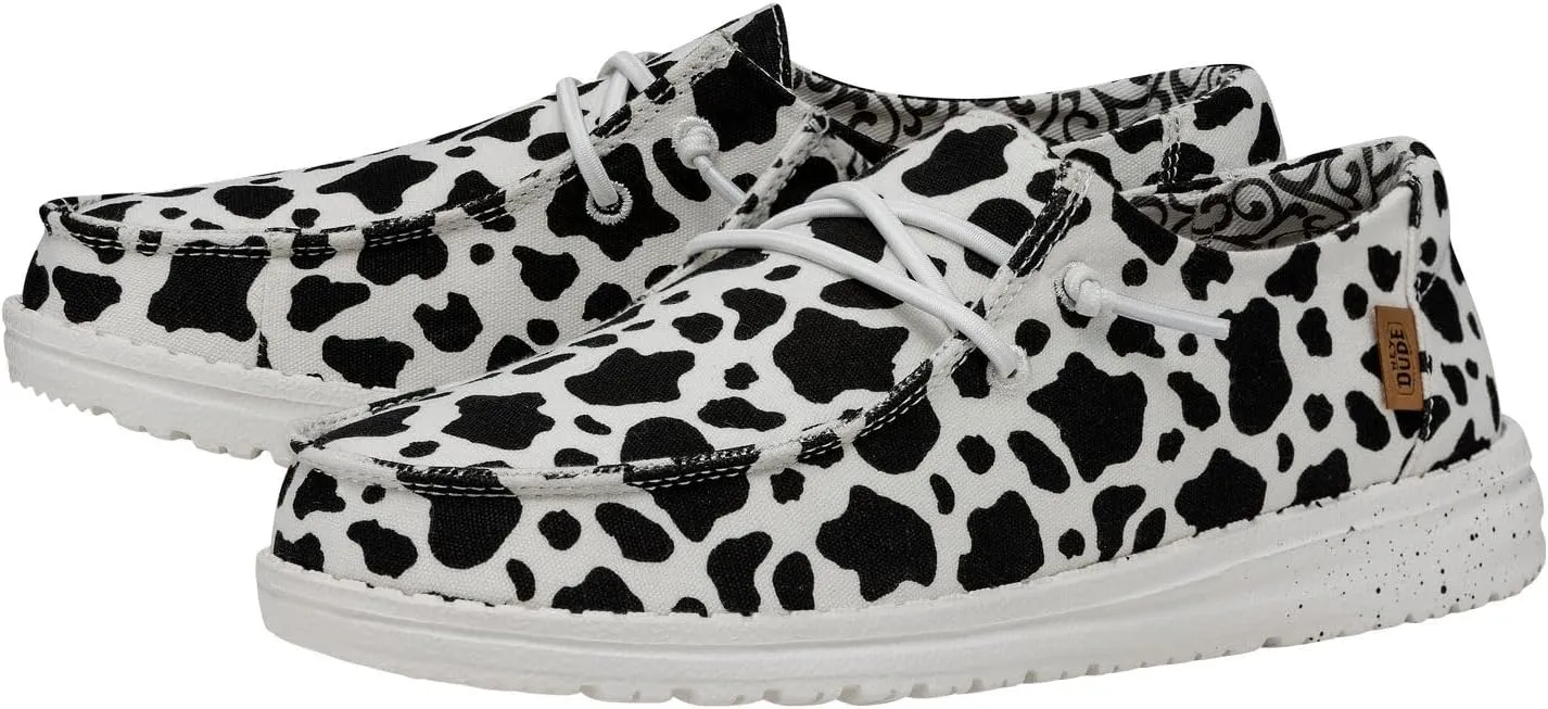 Hey Dude Wendy Milky Way, Women’s Shoes, Women’s Slip-on Loafers, Comfortable & Light-Weight