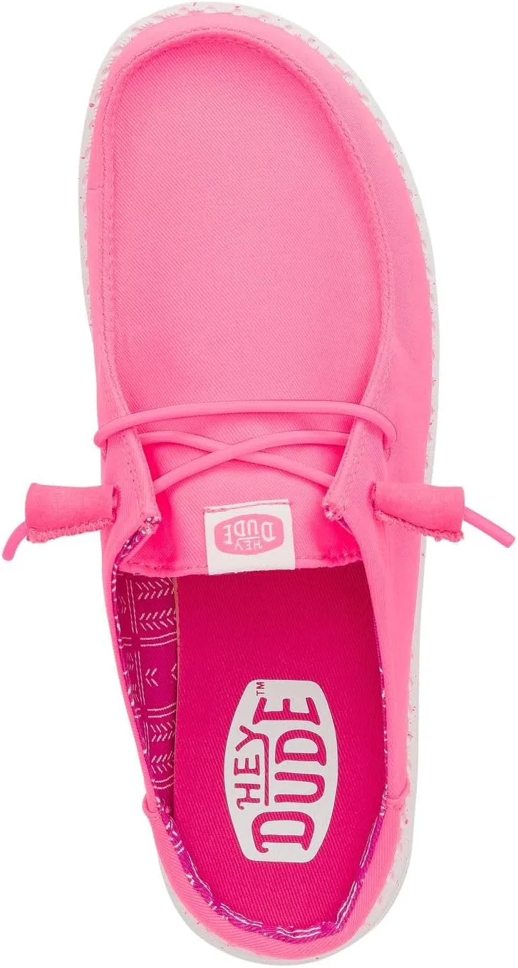 Hey Dude Wendy Slip Classic | Women's Shoes | Women's Slip On Loafers | Comfortable & Light-Weight
