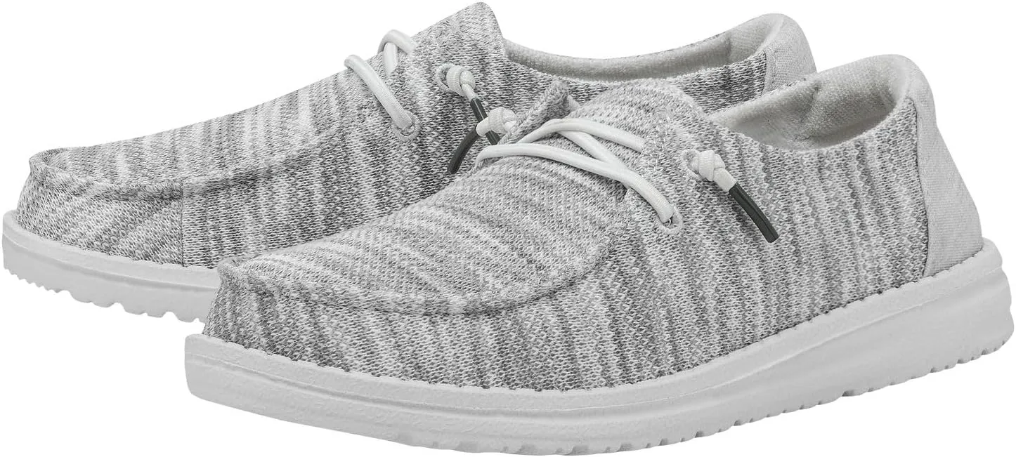 Hey Dude Wendy Sox| Women's Shoes | Women Slip-on Loafers | Comfortable & Light-Weight