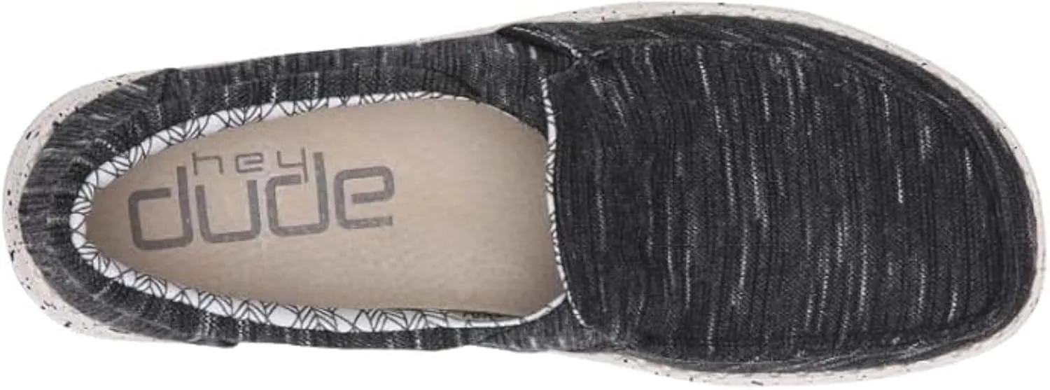 Hey Dude Women's Misty Multiple Colors & Sizes | Women’s Loafers | Women’s Slip On Shoes | Comfortable & Light-Weight