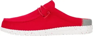 HEYDUDE Wally Slip Varsity Red/Grey Size 15, Men’s Shoes, Slip-on Mules, Comfortable & Light-Weight