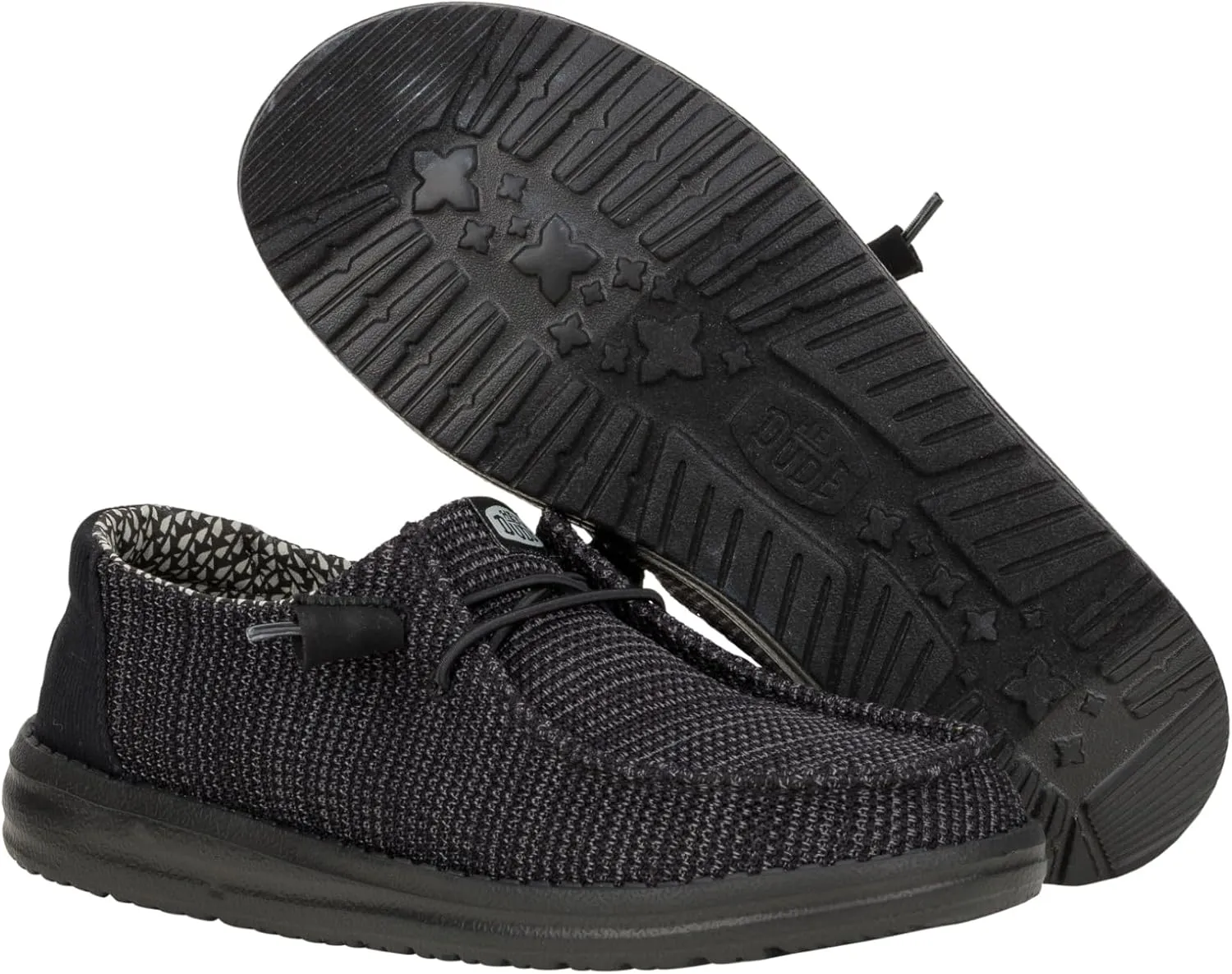 HEYDUDE Wendy Stretch Sox, Women’s Shoes, Women’s Slip-on Loafers, Comfortable & Light-Weight
