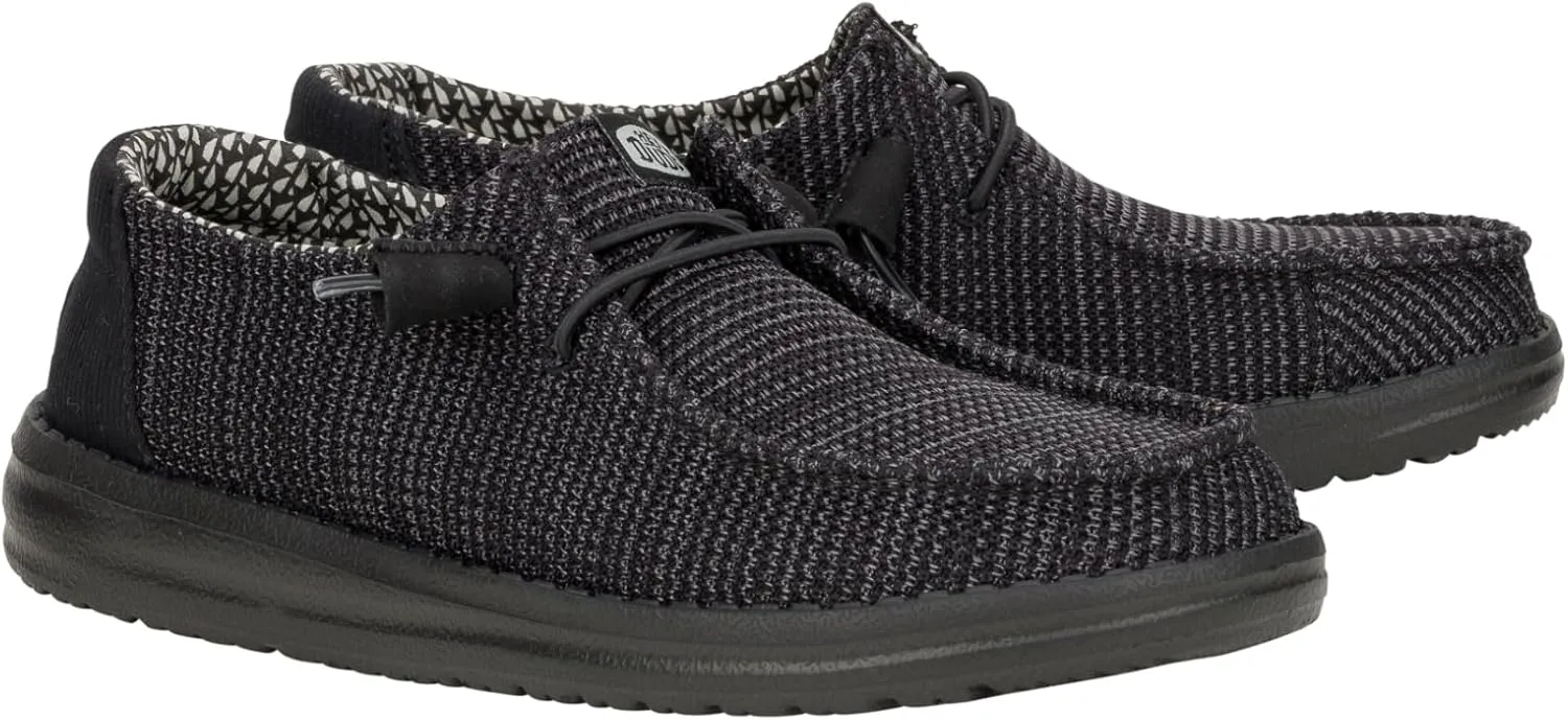 HEYDUDE Wendy Stretch Sox, Women’s Shoes, Women’s Slip-on Loafers, Comfortable & Light-Weight