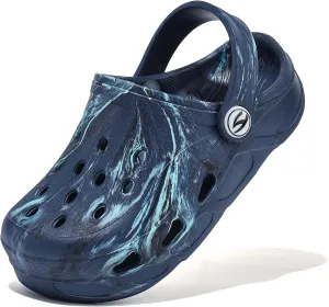 HOBIBEAR Boys Girls Classic Clogs Slip on Garden Shoes Cute Summer Sandals Water Shoes(Toddler/Little Kid)