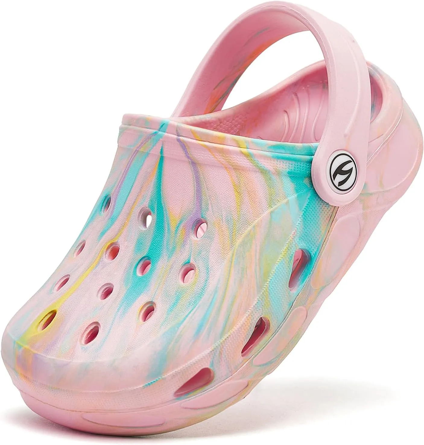 HOBIBEAR Boys Girls Classic Clogs Slip on Garden Shoes Cute Summer Sandals Water Shoes(Toddler/Little Kid)