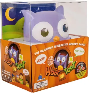 Hoot or Toot Interactive Preschool and Children Game - Educational owl Memory Matching Game by Blue Orange Games - 2 to 4 Players for Ages 4 