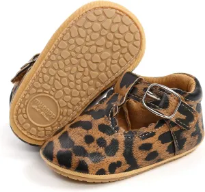 Infant Baby Girls Mary Jane Non-Slip Soft Sole Bowknot Princess Newborn Infant Toddler First Walker Cirb Dress Shoes