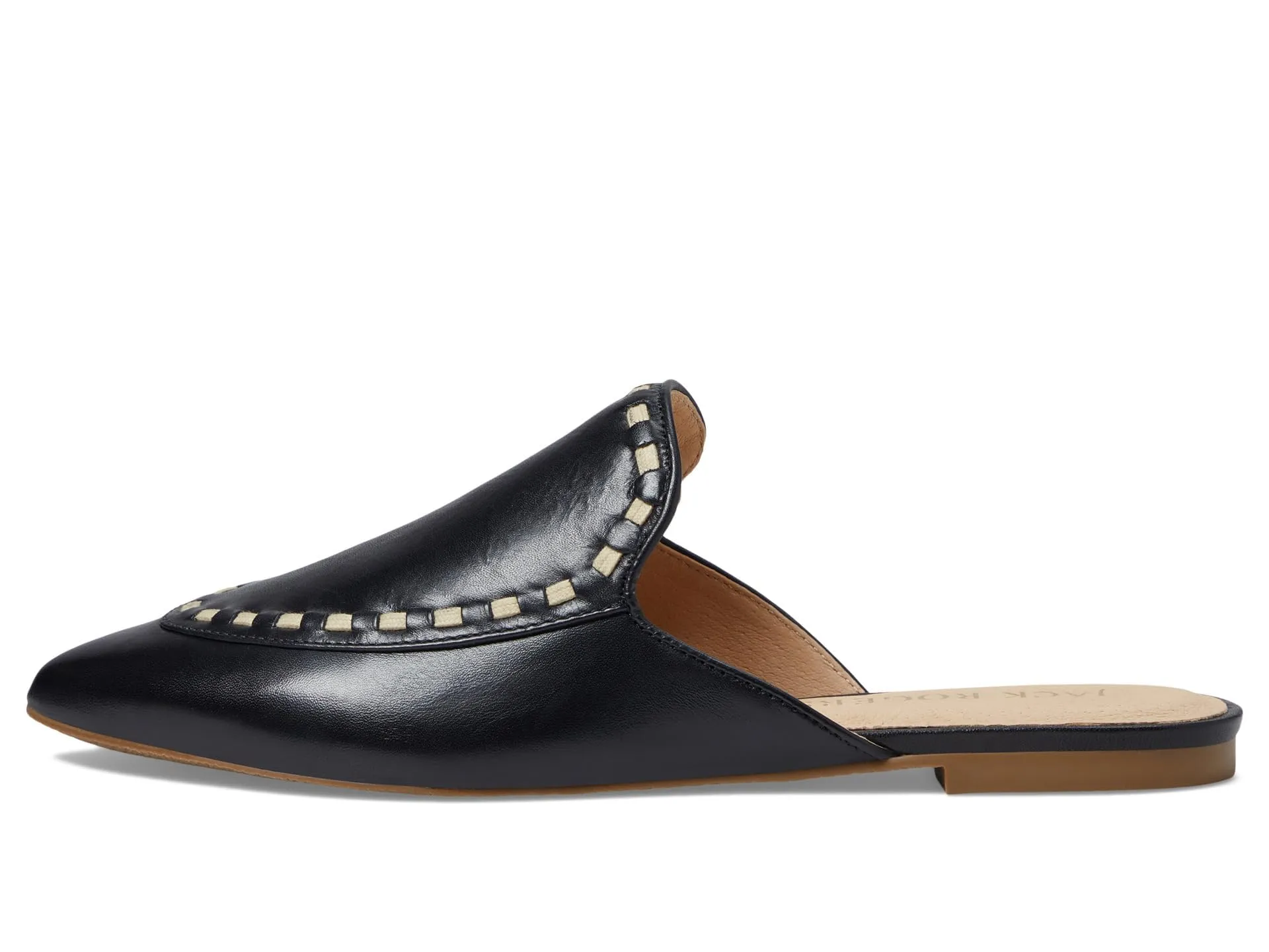 Jack Rogers Women's Clarke Cord Mule, Black, 5