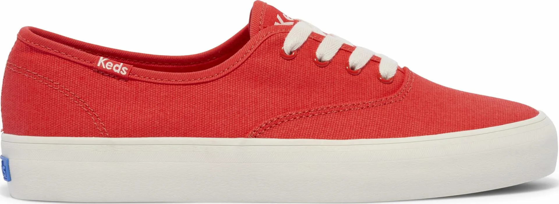 Keds Women's Champion GN Sneaker, Red Canvas, 6