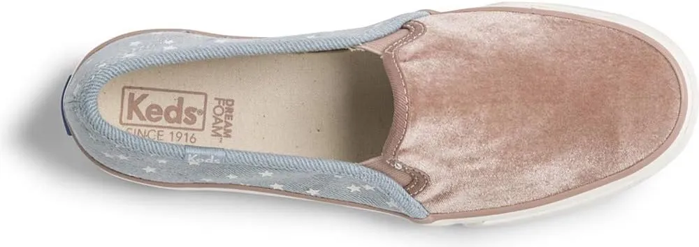Keds Women's Double Decker Velvet Sneaker