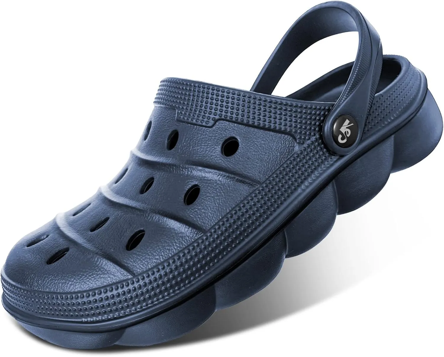 KEMISANT Men Clogs, Unisex Slip-on Yard Garden Shoes Mules Cleaner Shoes House Work Cushioned Supportive
