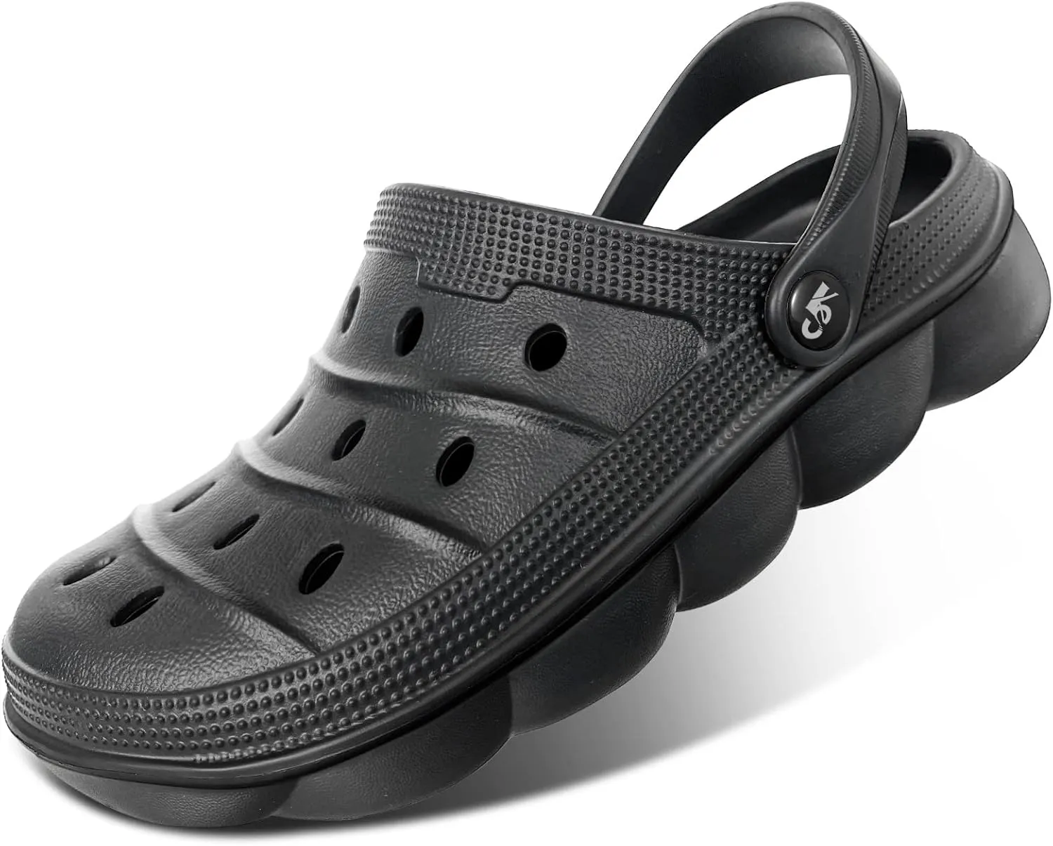 KEMISANT Men Clogs, Unisex Slip-on Yard Garden Shoes Mules Cleaner Shoes House Work Cushioned Supportive