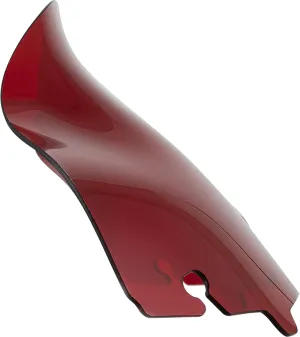 Klock Werks KWW-01-0684 Kolor Flare Windshield - 6.5in. - Red