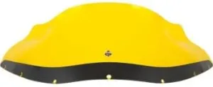 Klock Werks KWW-02-0616 Kolor Flare Windshields - 9in. - Yellow