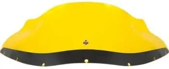 Klock Werks KWW-02-0616 Kolor Flare Windshields - 9in. - Yellow