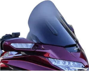 Klock Werks KWW-06-0559 18in. Flare Windshield - Non Vented - Dark Smoke