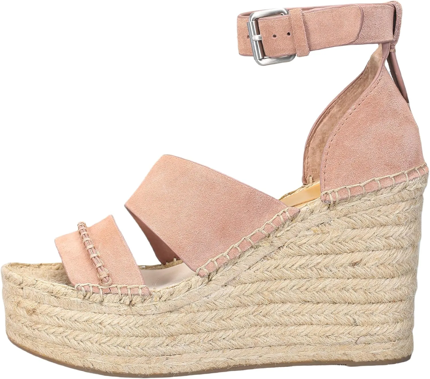 landing craft Womens Platform Espadrilles Wedge Sandals,Comfort Open Toe High Heeled Wedges with Adjustable Buckle Ankle Strap Sandals Suitable for Vacation Beach Summer Shoes