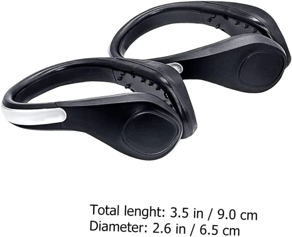 LED Shoe Clip Lights for Night Running Safety Flashing Gear for Runners and Cyclists Two Lighting Modes