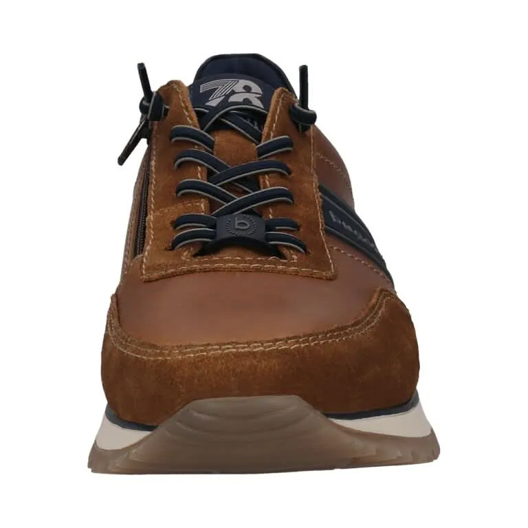 Leder Sneaker cognac