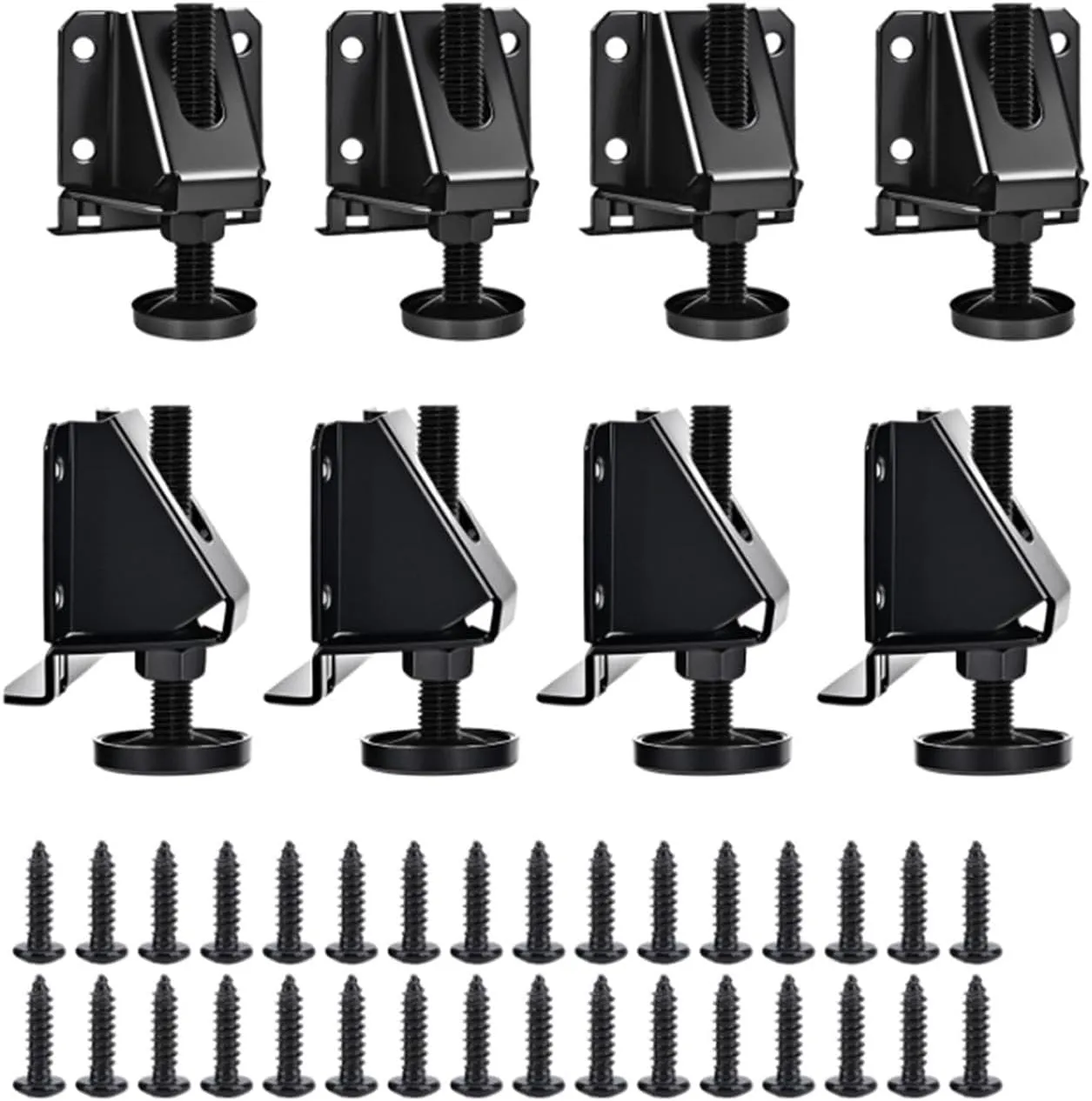 Leg Leveler Adjustable, Easy to Install, Premium, Leveling Feet Cabinet Legs Set for Table Furniture Cabinets Workbench Sofa, 8 Sets