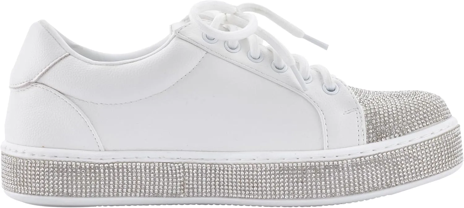 Legend Fashion Athletic Sneaker On A Glitzy Platform