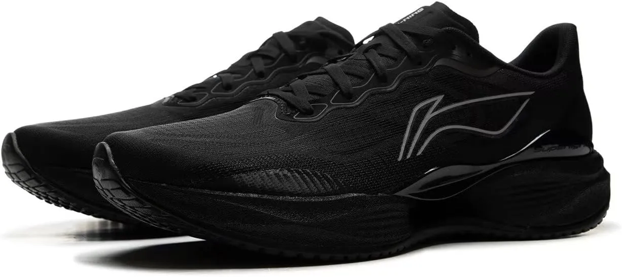 LI-NING Super Light 22 Men Running Shoes Reflective Boom Fiber High Rebound Light Weight Cushioning Sport Sneakers ARBV001