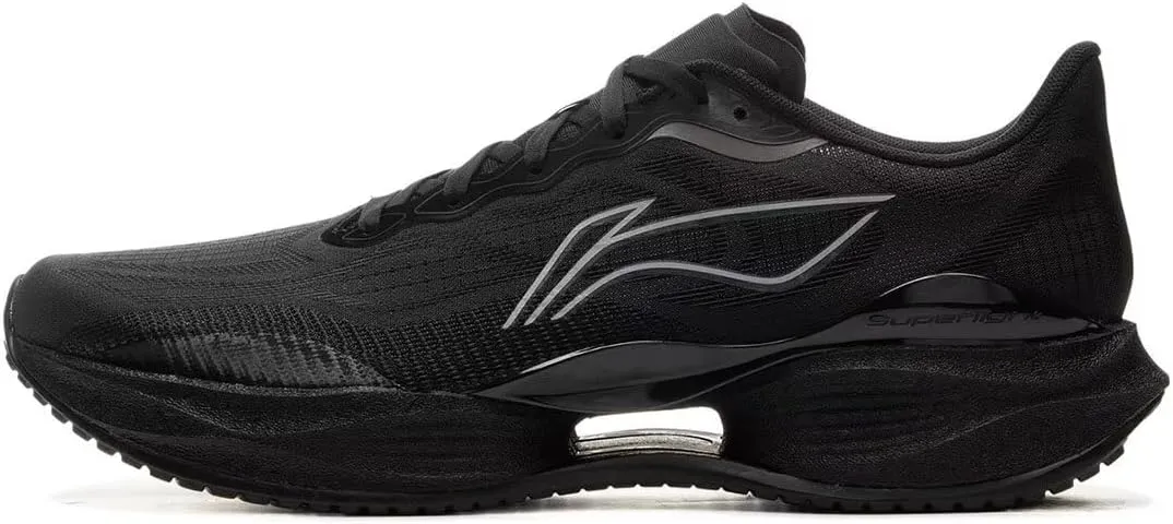 LI-NING Super Light 22 Men Running Shoes Reflective Boom Fiber High Rebound Light Weight Cushioning Sport Sneakers ARBV001