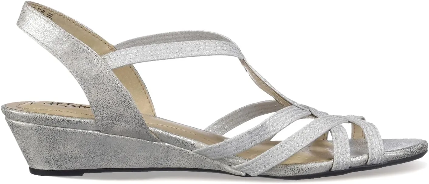 Lifestride Women's Yaya Wedge Sandal