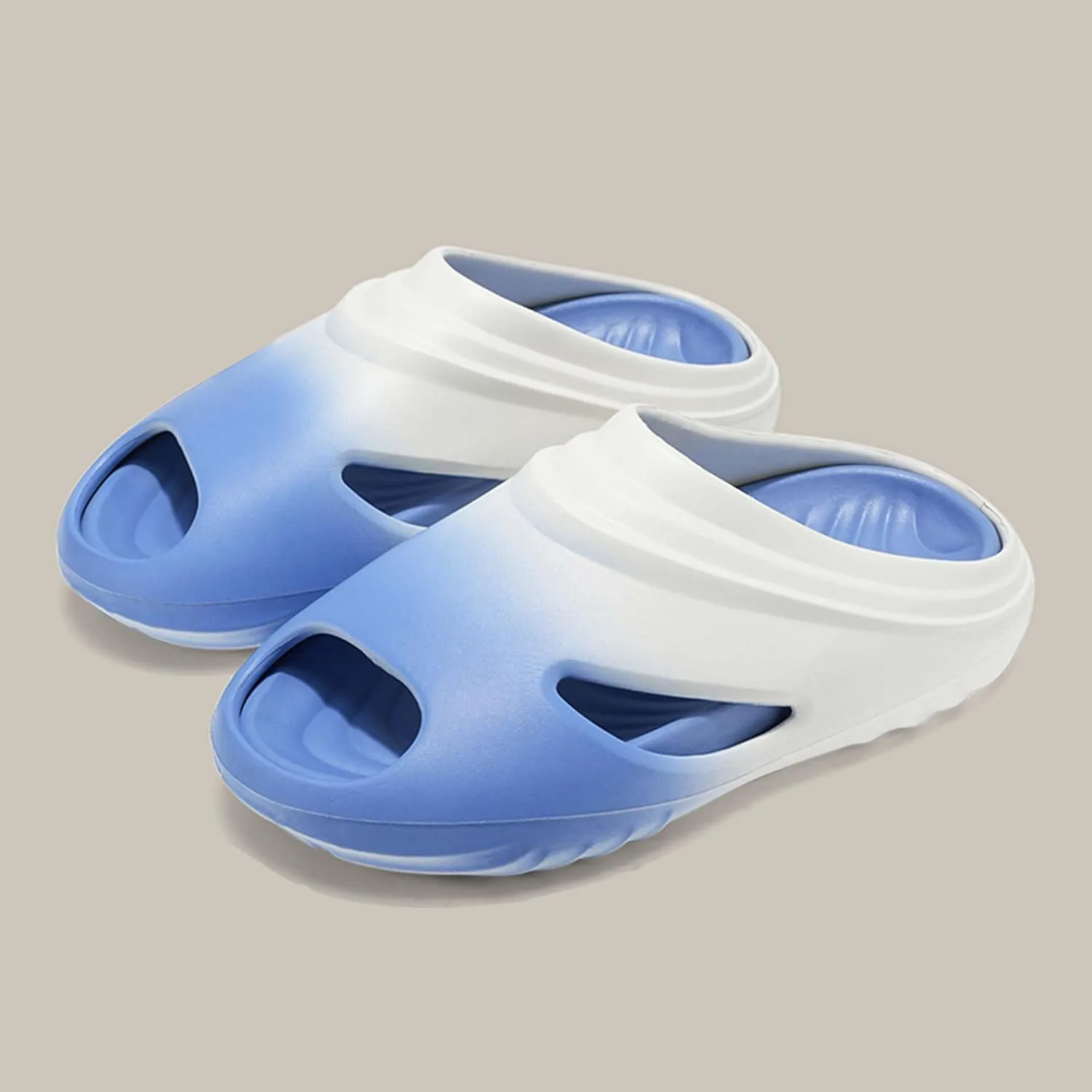 Lightweight Breathable Slippers - Soft EVA Memory Foam Clog Slides with Anti-Slip Sole for Men & Women, Indoor/Outdoor Use