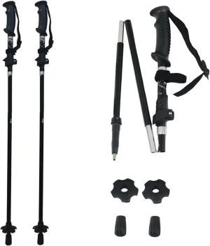 Lightweight Folding Hiking Poles ，Flip Lock Retractable 6013 Aluminium Alloy Trekking Poles for Men and Women