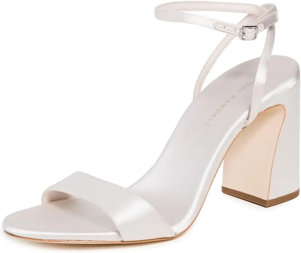 Loeffler Randall Women's Malia Curved Heel Simple Sandals