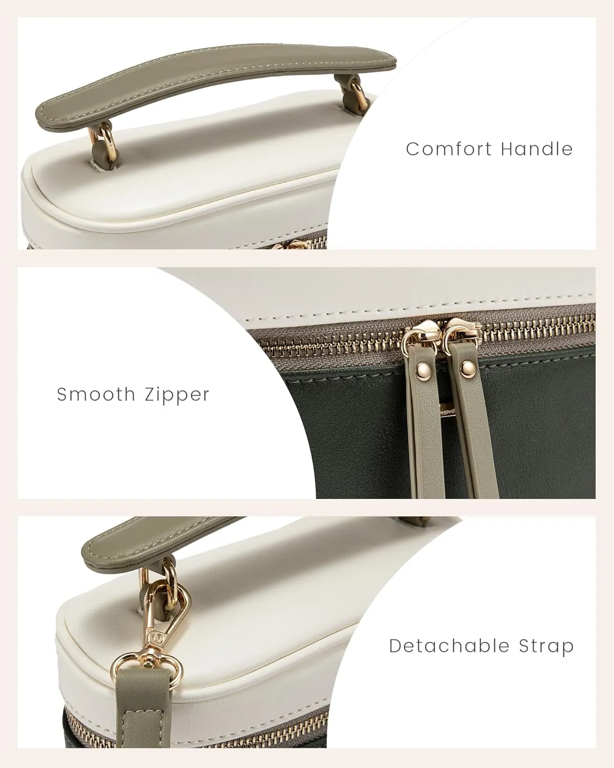 LOVEVOOK Crossbody Bag for Women, Top Handle Shoulder Pouch Purse Small PU Leather Satchel Handbag, Flap Box Bag for Ladies