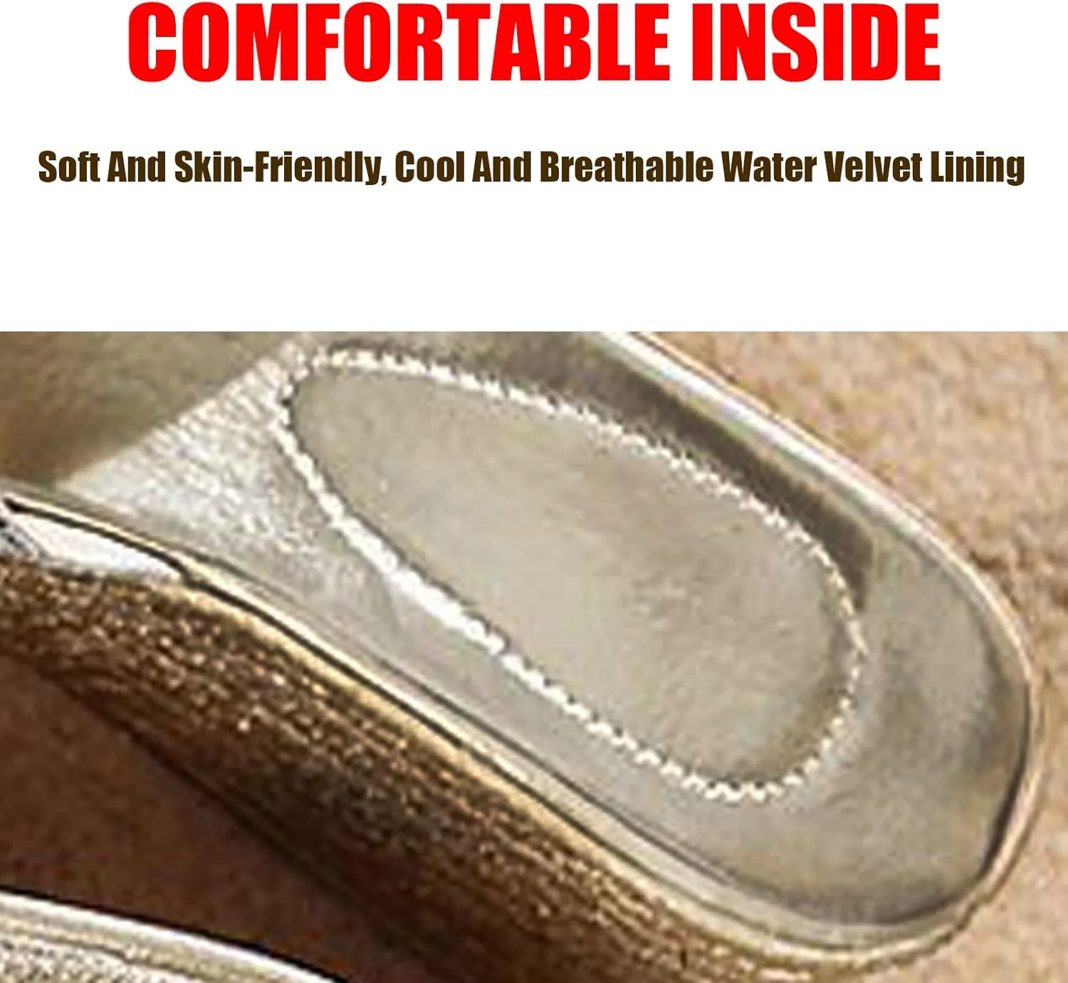 Lymphvity Women's Crystal Open Toe Wedge Sandals Slides,Summer Fashion Outdoor Platform High Heeled Casual Dress Rhinestones Wedge Sandals