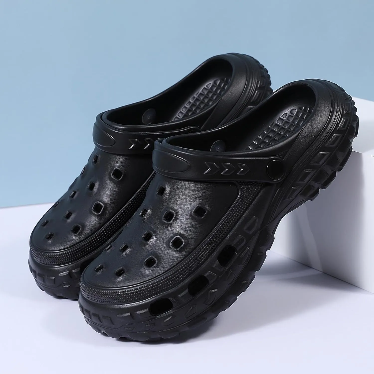 Meidiastra Kids Cute Graphics Clogs Toddler Cartoon Garden Shoes Indoor Outdoor Slide Slippers Beach Sandals for Boys Girls