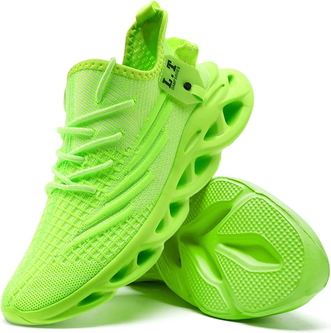 Men Running Shoes Men's Tennis Shoes Lightweight Breathable Fashion Sneakers Non Slip Workout Gym Shoes for Running Black