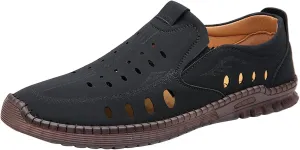 Men's Casual Dress Sneakers Men Casual Shoes Fashionable All Season Cowhide Breathable Comfortable and Non Slip Soft