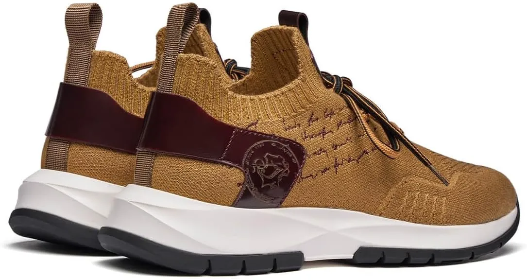 Men's Causal Dress Sneakers Breathable Wool Knit Business Walking Shoes Lightweight Comfotable Slip On Tennis Work Oxfords